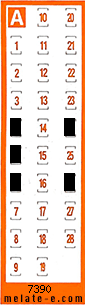 Volante ganador del sorteo 7390 de Chispazo