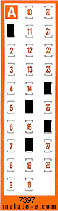 Volante ganador del sorteo 7397 de Chispazo