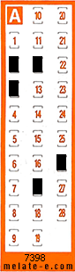 Volante ganador del sorteo 7398 de Chispazo