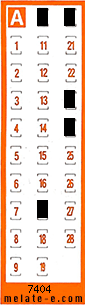 Volante ganador del sorteo 7404 de Chispazo