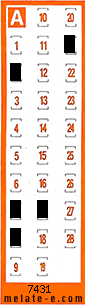 Volante ganador del sorteo 7432 de Chispazo