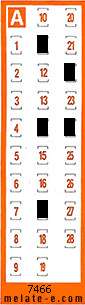 Volante ganador del sorteo 7466 de Chispazo