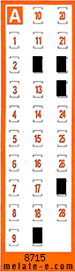 Volante ganador del sorteo de Chispazo con fecha del jueves  11 de noviembre de 2021