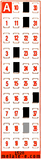 Volante ganador del sorteo de Melate Retro con fecha del sábado  10 de mayo de 2025