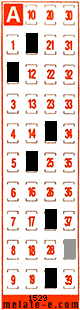 Volante ganador del sorteo de Melate Retro con fecha del martes  13 de mayo de 2025