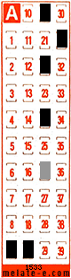 Volante ganador del sorteo de Melate Retro con fecha del martes  27 de mayo de 2025
