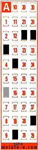Volante ganador del sorteo de Melate Retro con fecha del sábado  11 de julio de 2026