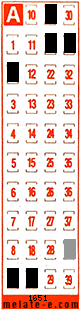 Volante ganador del sorteo de Melate Retro con fecha del martes  14 de julio de 2026
