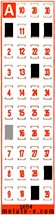 Volante ganador del sorteo de Melate Retro con fecha del sábado  25 de julio de 2026