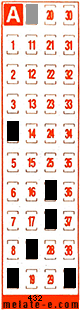 Volante ganador del sorteo 432 de Melate Retro