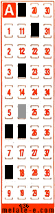 Volante ganador del sorteo 436 de Melate Retro