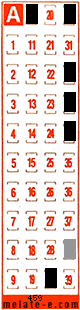 Volante ganador del sorteo 459 de Melate Retro