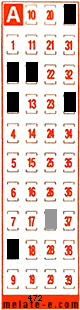 Volante ganador del sorteo 472 de Melate Retro