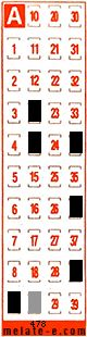 Volante ganador del sorteo 478 de Melate Retro