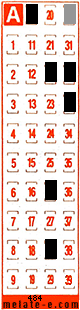 Volante ganador del sorteo 484 de Melate Retro