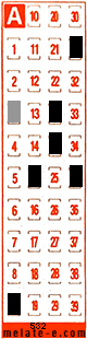 Volante ganador del sorteo 532 de Melate Retro