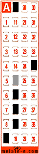Volante ganador del sorteo 543 de Melate Retro