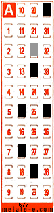 Volante ganador del sorteo 577 de Melate Retro