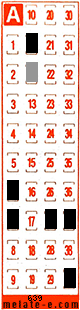Volante ganador del sorteo 639 de Melate Retro