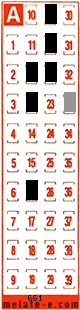 Volante ganador del sorteo 661 de Melate Retro