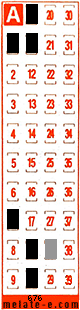 Volante ganador del sorteo 676 de Melate Retro