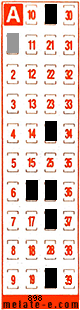Volante ganador del sorteo 898 de Melate Retro