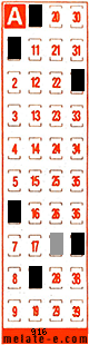 Volante ganador del sorteo 916 de Melate Retro