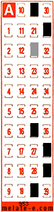 Volante ganador del sorteo 953 de Melate Retro
