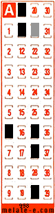 Volante ganador del sorteo 998 de Melate Retro