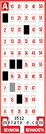 Volante ganador del sorteo 1512 de Melate