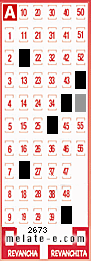 Volante ganador del sorteo de Melate con fecha del miércoles  17 de julio de 2013