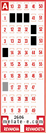 Volante ganador del sorteo de Melate con fecha del domingo   1 de septiembre de 2013