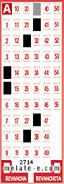 Volante ganador del sorteo de Melate con fecha del domingo   8 de diciembre de 2013