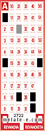 Volante ganador del sorteo de Melate con fecha del domingo   5 de enero de 2014