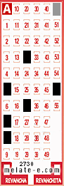 Volante ganador del sorteo de Melate con fecha del domingo   2 de febrero de 2014