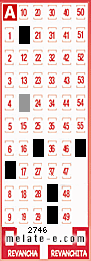 Volante ganador del sorteo de Melate con fecha del domingo  30 de marzo de 2014