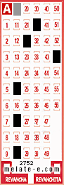 Volante ganador del sorteo de Melate con fecha del domingo  20 de abril de 2014