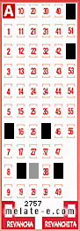 Volante ganador del sorteo de Melate con fecha del miércoles   7 de mayo de 2014