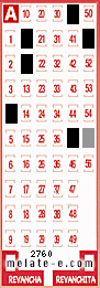 Volante ganador del sorteo de Melate con fecha del domingo  18 de mayo de 2014