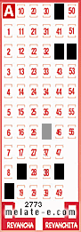 Volante ganador del sorteo de Melate con fecha del miércoles   2 de julio de 2014