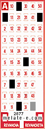 Volante ganador del sorteo de Melate con fecha del miércoles   1 de julio de 2015
