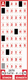 Volante ganador del sorteo de Melate con fecha del domingo   5 de julio de 2015