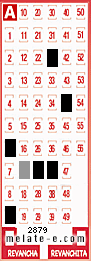 Volante ganador del sorteo de Melate con fecha del miércoles   8 de julio de 2015