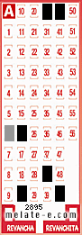 Volante ganador del sorteo de Melate con fecha del miércoles   2 de septiembre de 2015