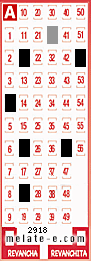 Volante ganador del sorteo de Melate con fecha del domingo  22 de noviembre de 2015