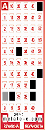 Volante ganador del sorteo de Melate con fecha del domingo   7 de febrero de 2016