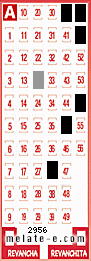 Volante ganador del sorteo de Melate con fecha del domingo   3 de abril de 2016