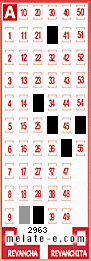 Volante ganador del sorteo de Melate con fecha del miércoles  27 de abril de 2016