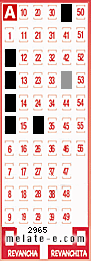 Volante ganador del sorteo de Melate con fecha del miércoles   4 de mayo de 2016