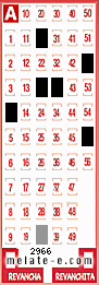 Volante ganador del sorteo de Melate con fecha del domingo   8 de mayo de 2016